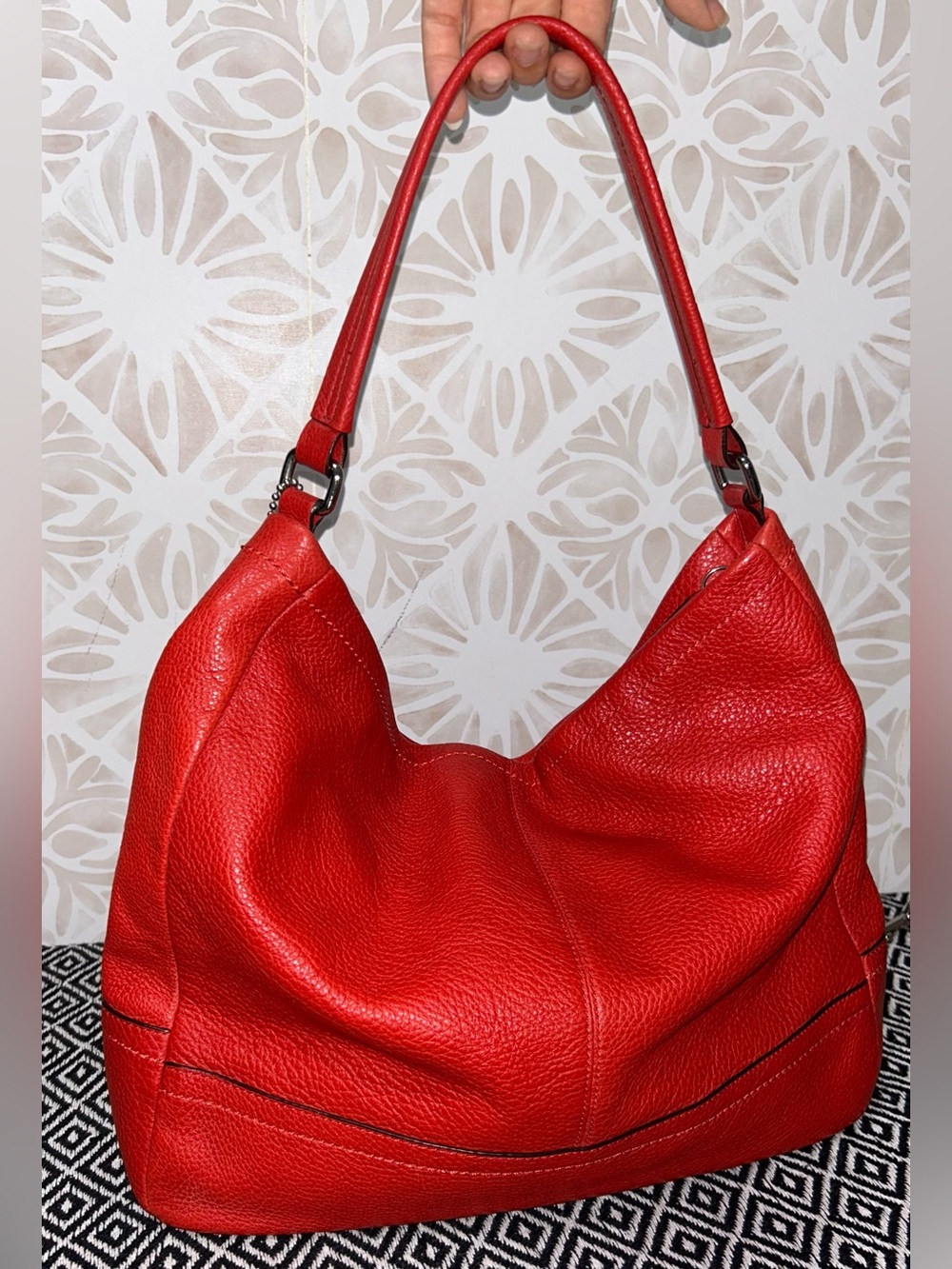 Coach Park Leather Hobo Shoulder Bag F23293